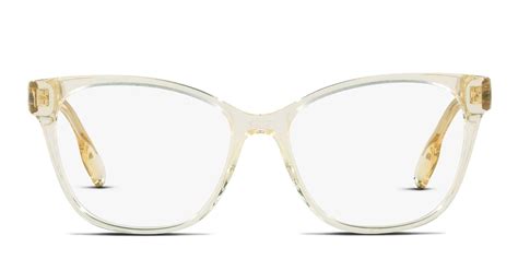 burberry yellow glasses|burberry glasses women clear.